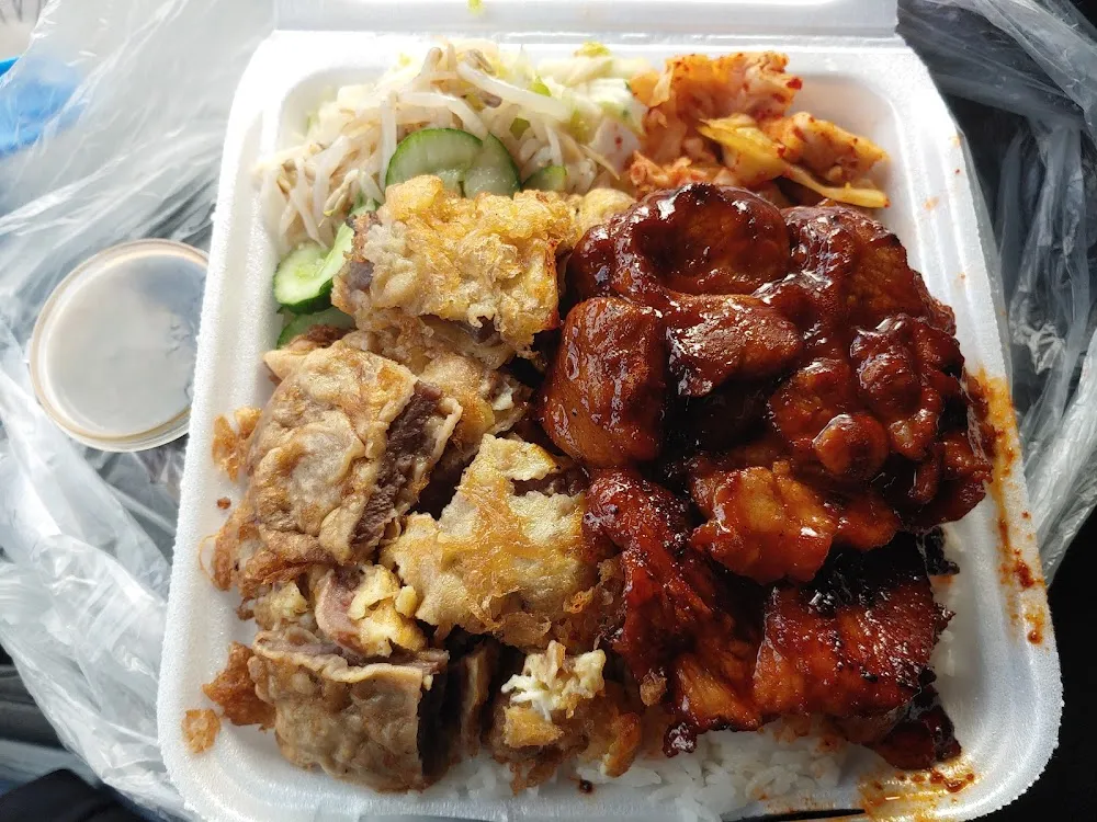 Meat Jun Spicy Pork Combo